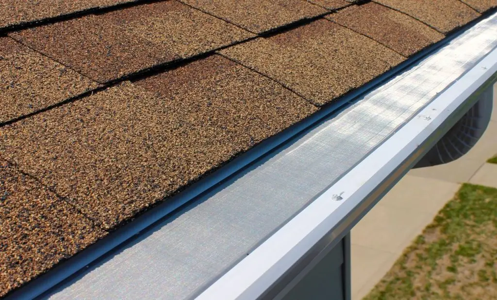 micro-mesh leaf guard Gutters and Drainage 1