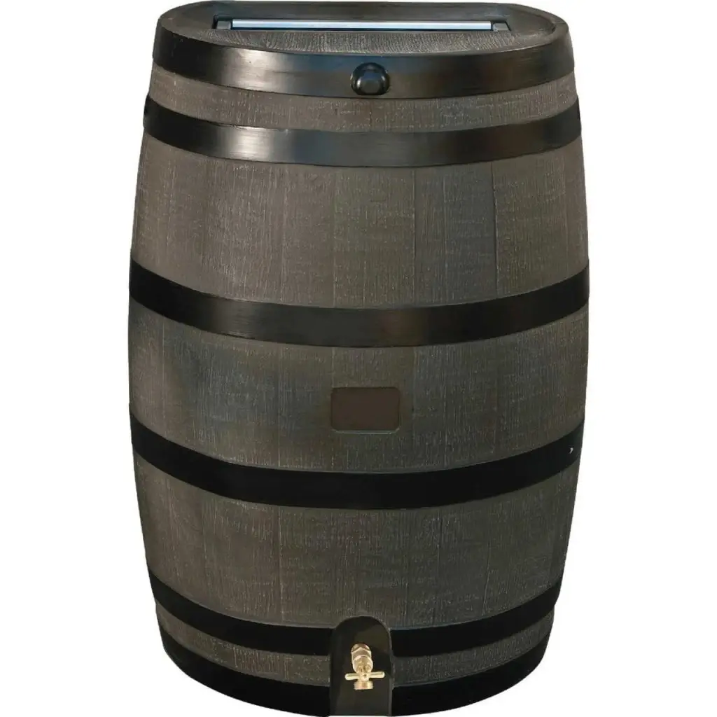 rain barrel for seamless gutters Gutters and Drainage 1